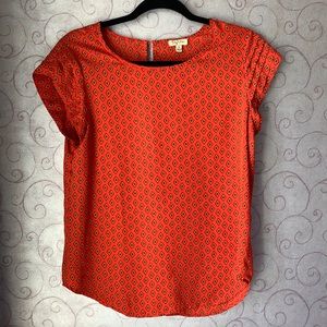 Lily White Patterned Blouse